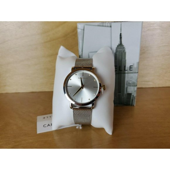 Caravelle Designed by Bulova 45L184 Quartz Mineral - Picture 7 of 9